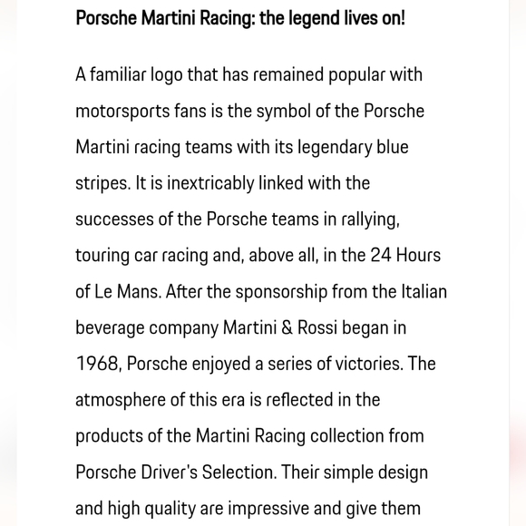 Porsche martini racing windbreaker jacket - Picture 10 of 10